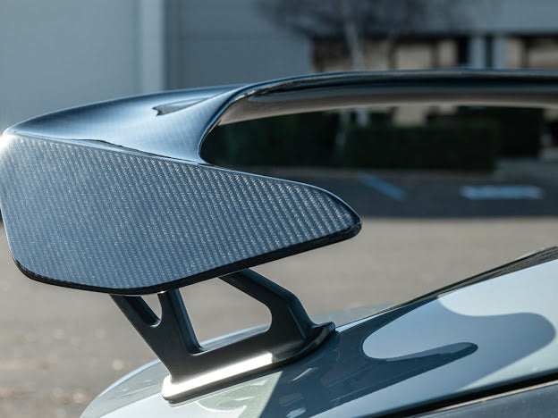 *BLEMISHED-DISCOUNTED* 2023-UP HONDA CIVIC TYPE-R CARBON FIBER REAR HIGH WING SPOILER